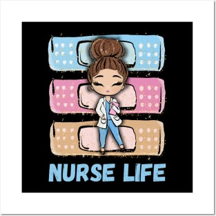 Pastel Nursing Life Nurse Posters and Art